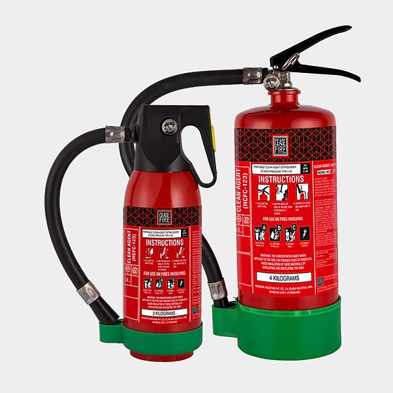 2KG CLEAN AGENT TYPE FIRE EXTINGUISHER