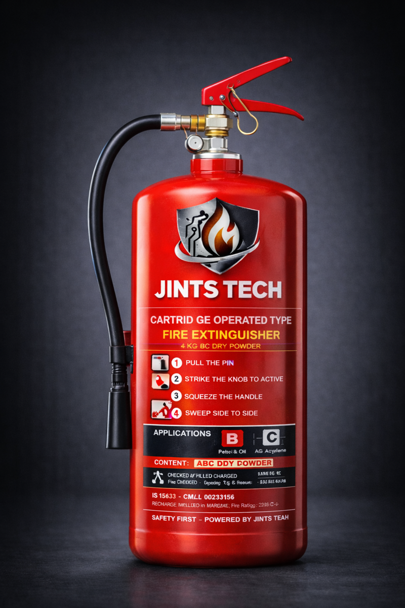 4KG BC CARTRIDGE OPERATED TYPE FIRE EXTINGUISHERS