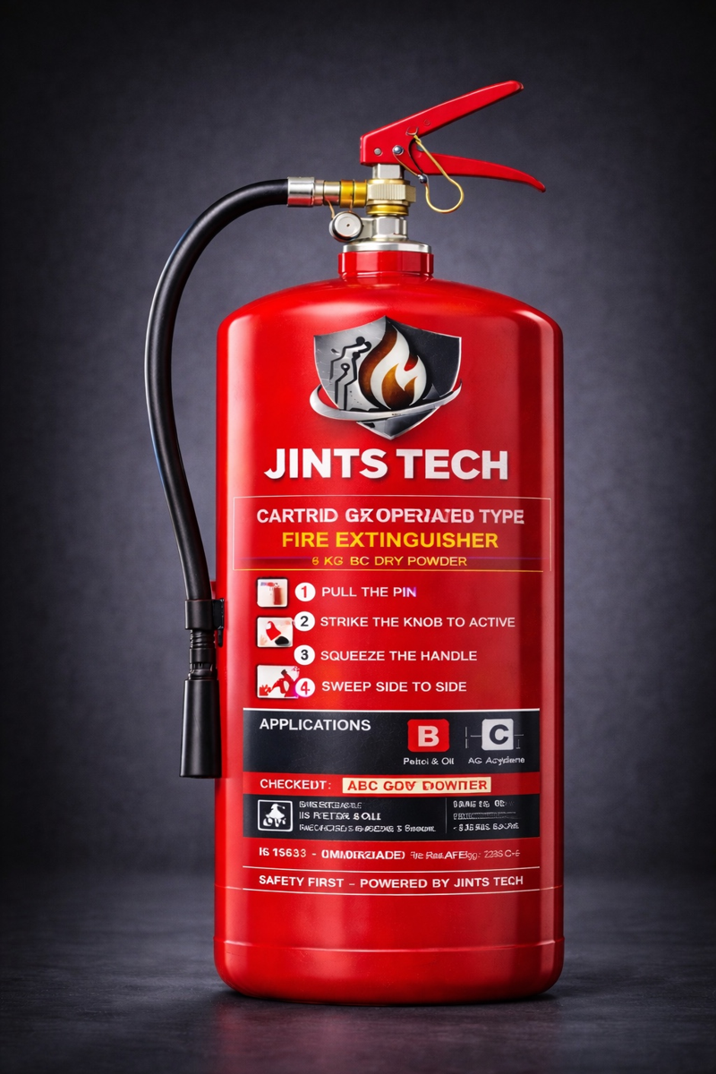 6KG BC CARTRIDGE OPERATED TYPE FIRE EXTINGUISHERS