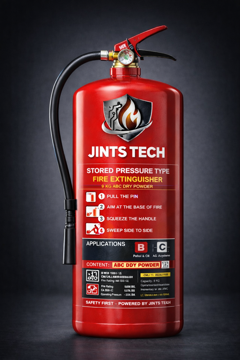 9KG BC CARTRIDGE OPERATED TYPE FIRE EXTINGUISHERS