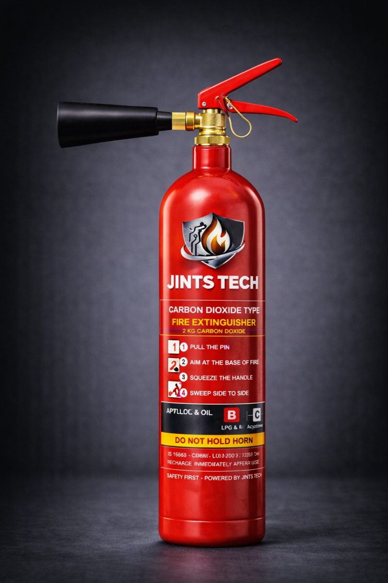 2KG CARBON DIOXIDE TYPE FIRE EXTINGUISHERS
